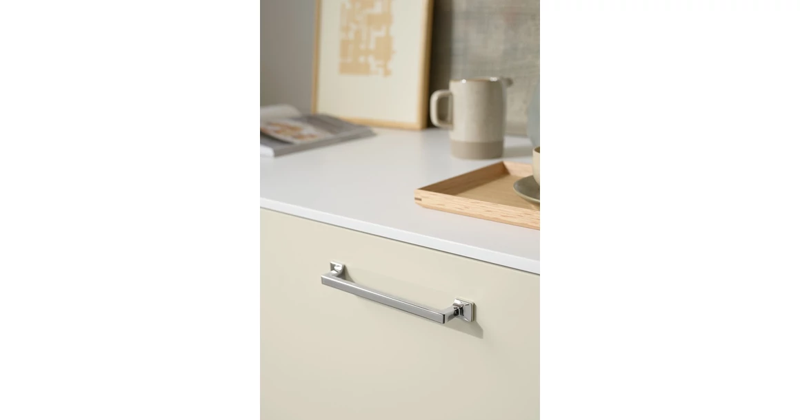 Kép 4/5 - Fogantyú Furnipart HERITAGE  160mm, fém, fényes nikkel