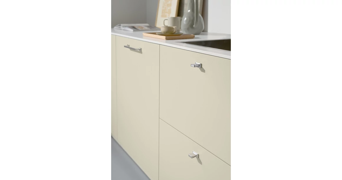 Kép 5/5 - Fogantyú Furnipart HERITAGE  160mm, fém, fényes nikkel
