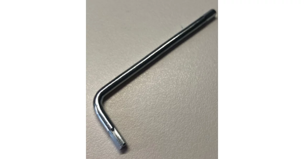 Kép 5/9 - Fogantyú  Viefe DUO BIG frontról szerelhető  480mm, fém-fa, csiszolt láva szürke - tölgy