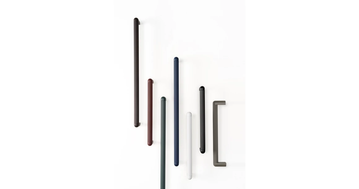 Kép 4/4 - Fogantyú  Viefe RISS MINI  192mm, alumínium, matt fehér