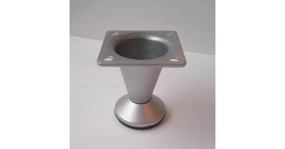 Design láb állítható fém 5cm - matt króm