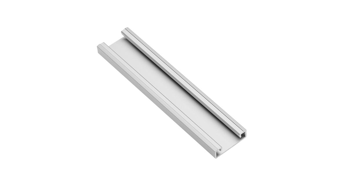 LED Profil, GLAX, csavarozható, 2m, alu elox