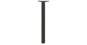 Asztalláb fekete 87 cm