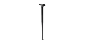 Asztalláb fekete 710 mm ferde