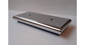 Design láb 125x60x17mm - króm