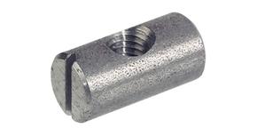 Tönkanya fém központi furatú M6/10x20mm