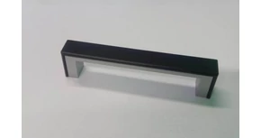 Fogantyú műa. fekete-alu 128mm