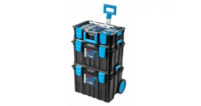 Szerszám Högert Tároló Modular Toolbox koffer kerekes, 120kg teherbírás