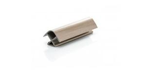 Lábazat sarok inox 100mm 